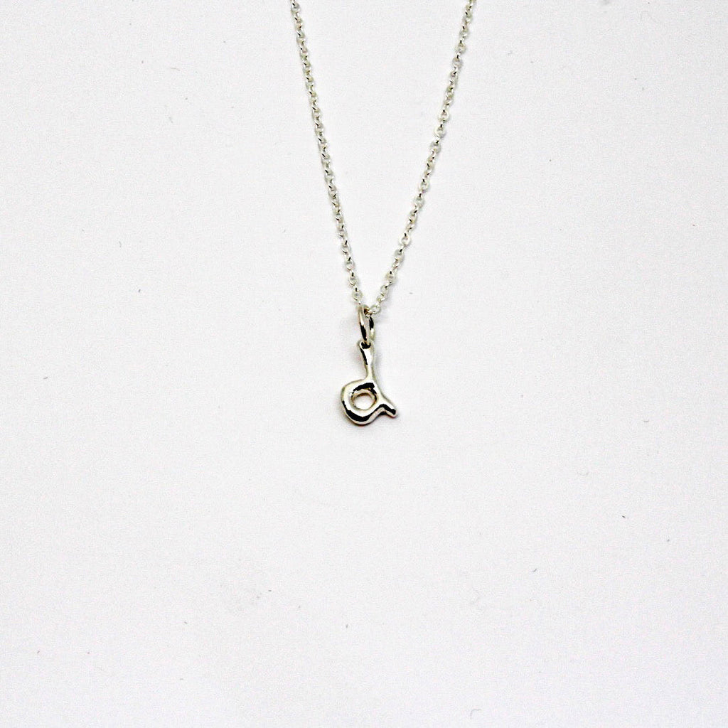 Bubble Initial Pendants