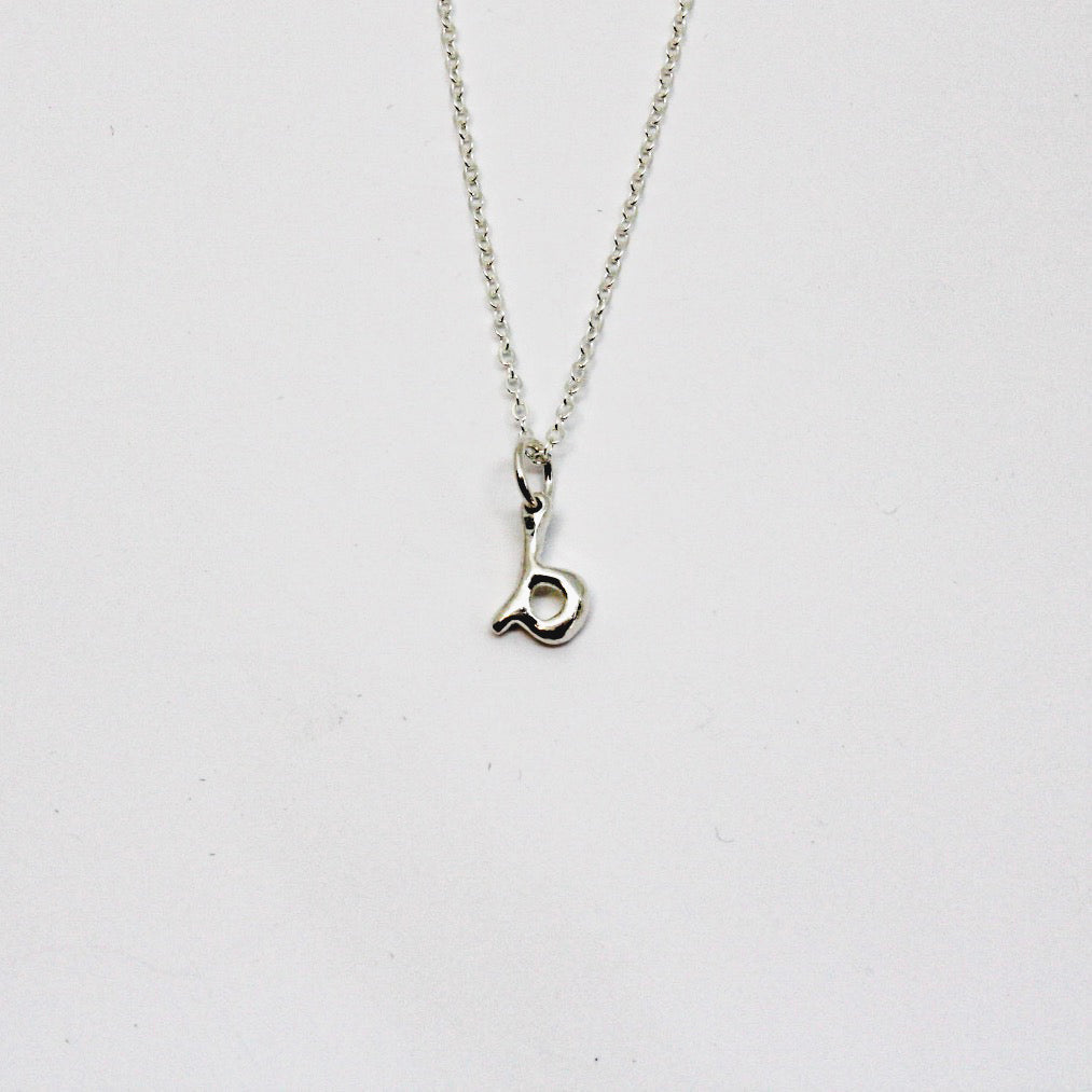 Bubble Initial Pendants