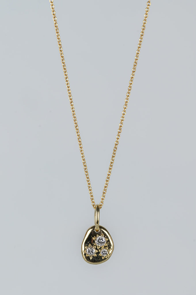 Diamond Starburst Pave Pendant