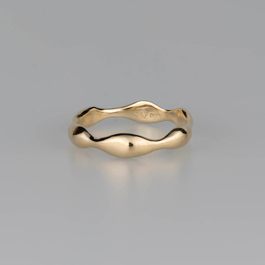 14k Gentle Wave Ring