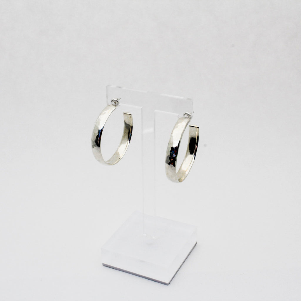 Big Mama Hammered Hoop Earrings