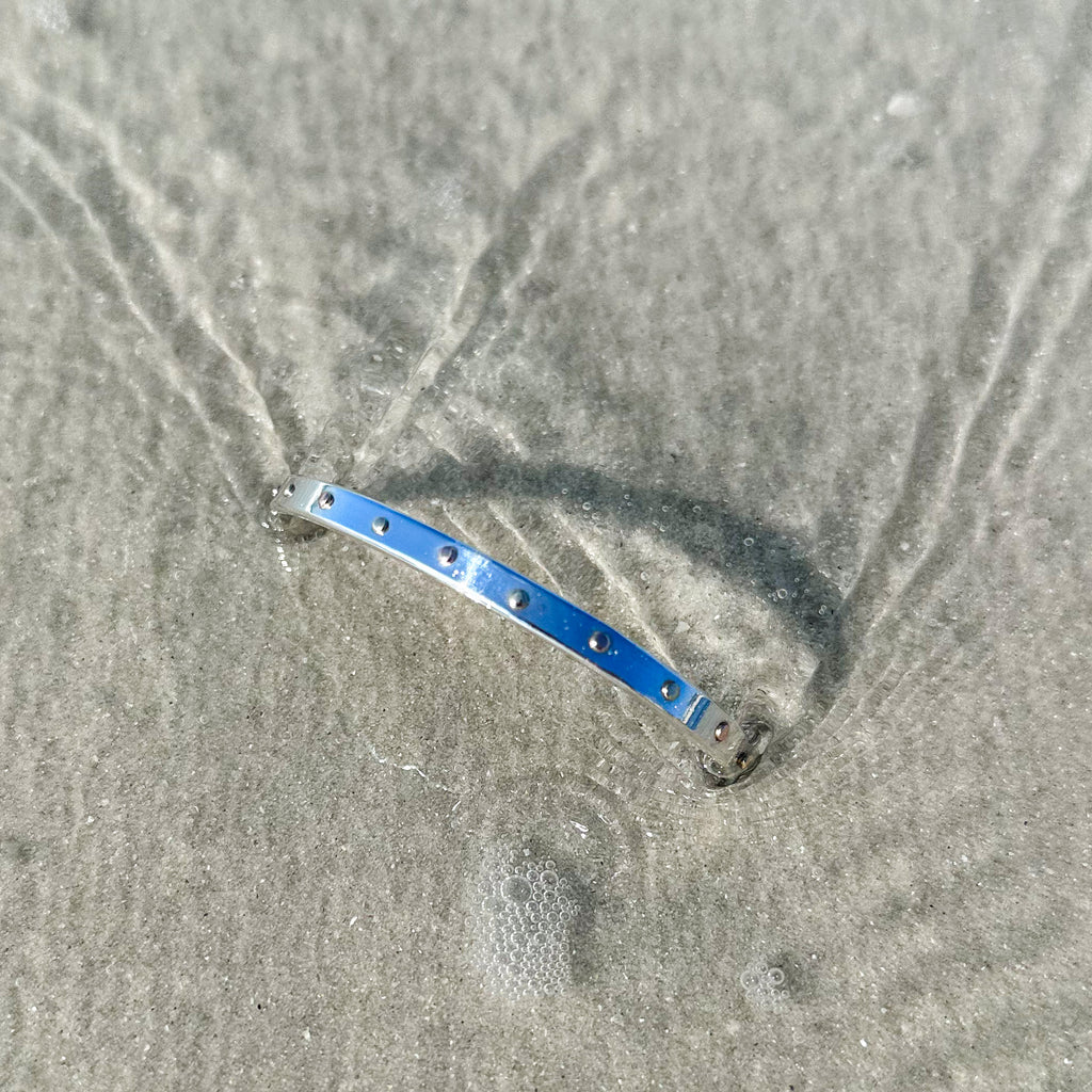 Tri Colored Beach Bangle