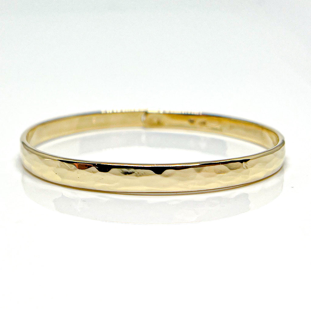 6mm 14k Gold Beach Bangle