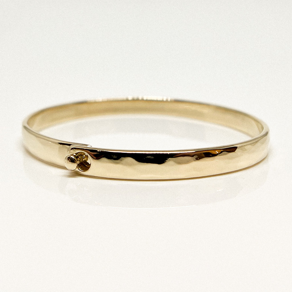 6mm 14k Gold Beach Bangle