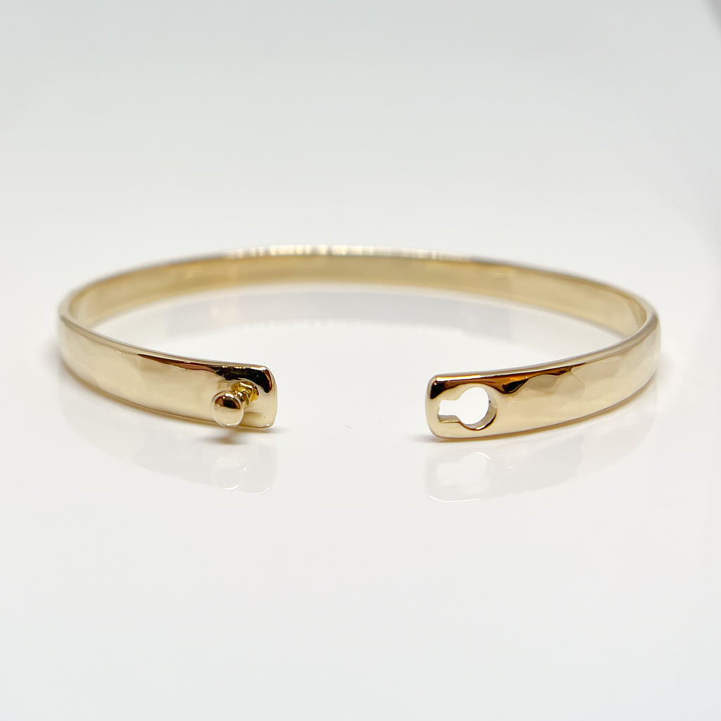 6mm 14k Gold Beach Bangle