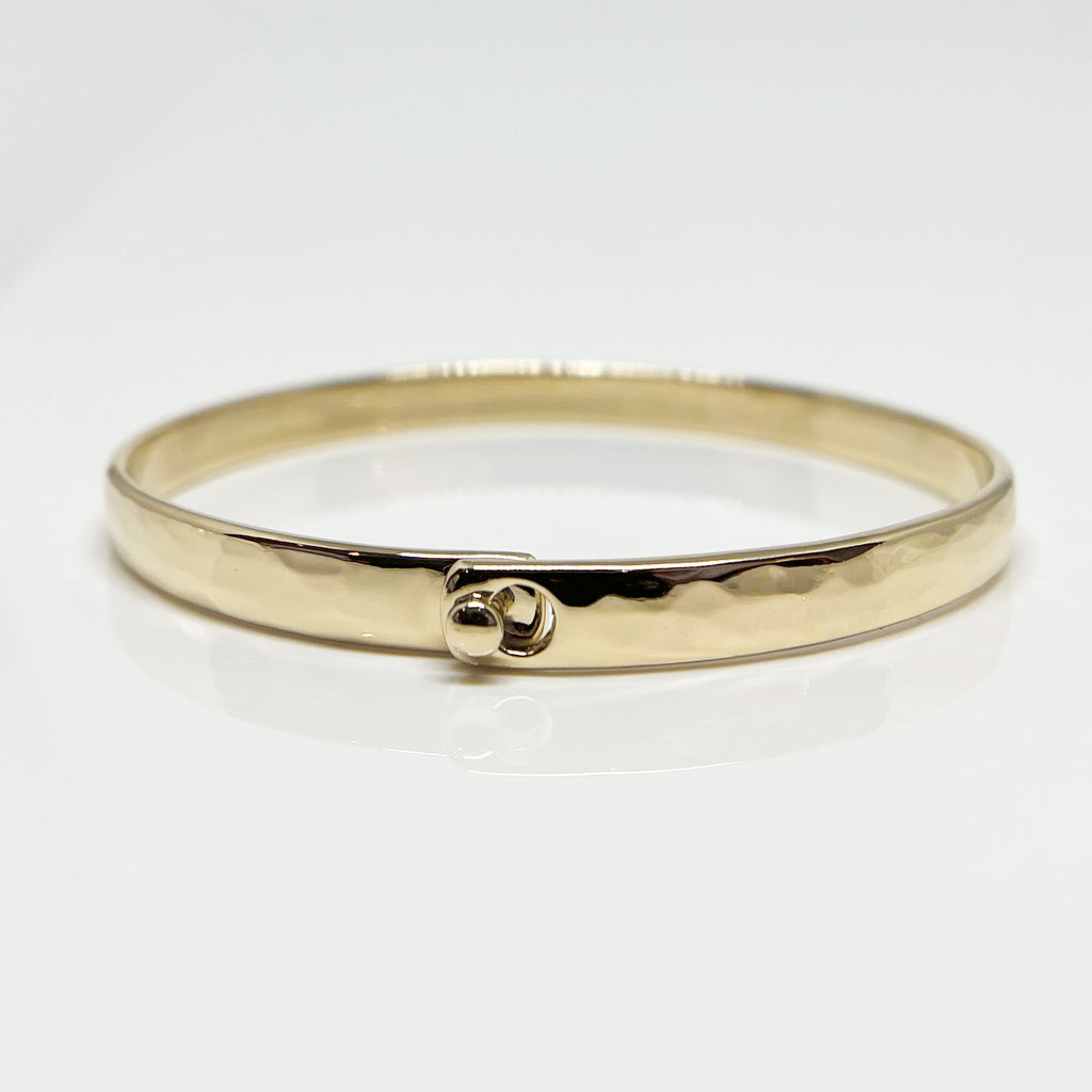 6mm 14k Gold Beach Bangle