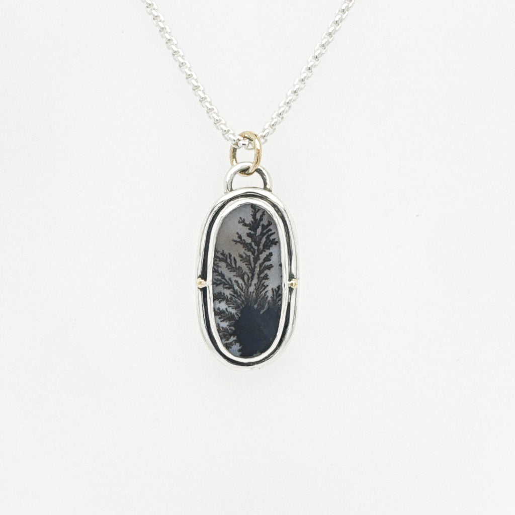 Dendritic Agate Pendant