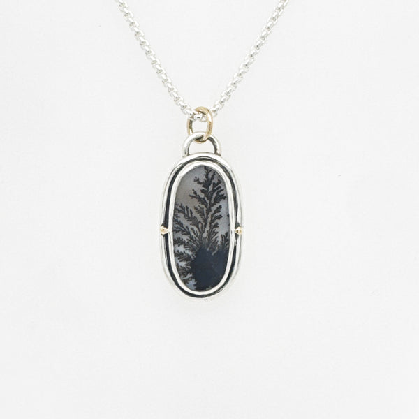 Dendritic Agate Pendant
