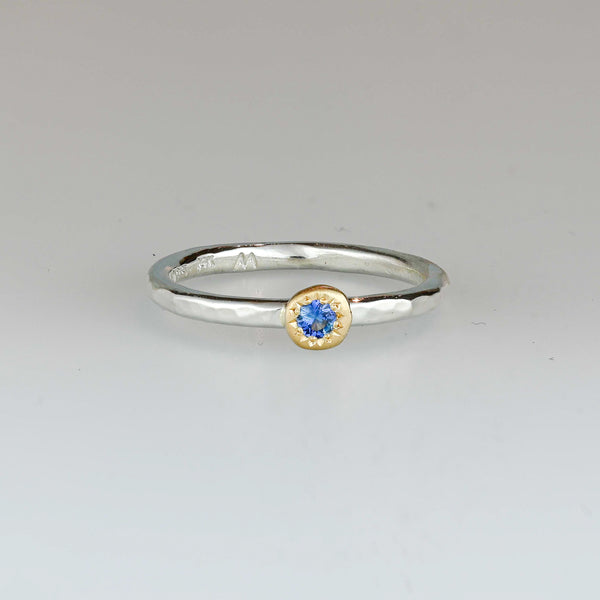 Blue Sapphire Starburst Stacker