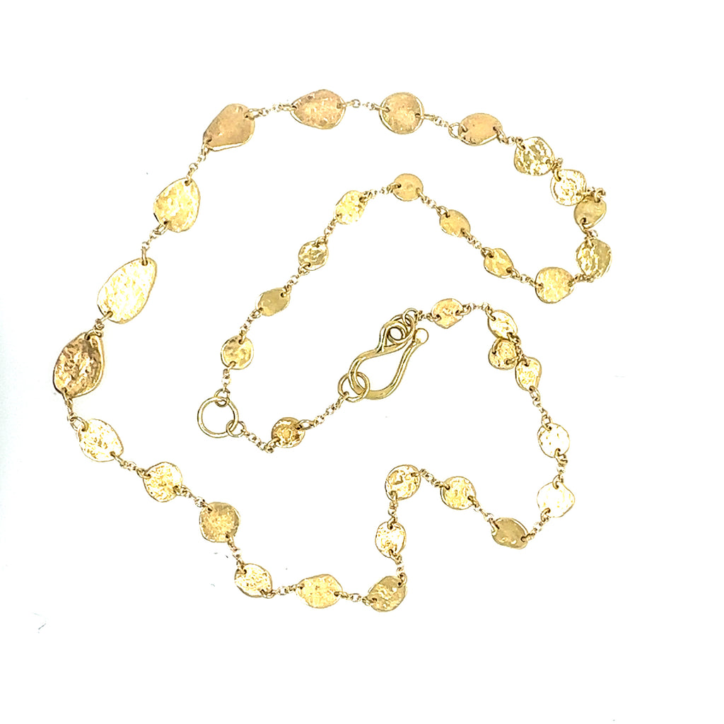 14k Gold Chateau Collar Necklace