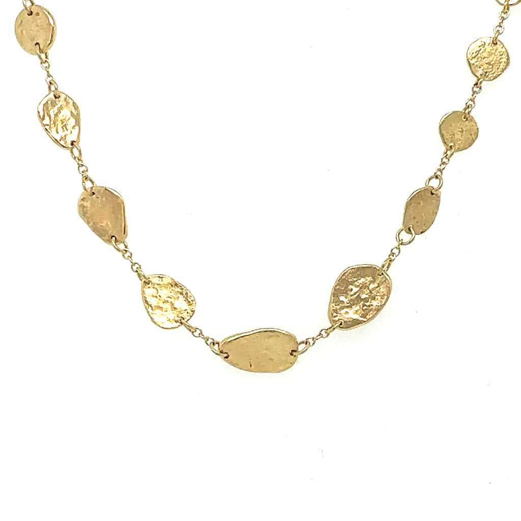 14k Gold Chateau Collar Necklace
