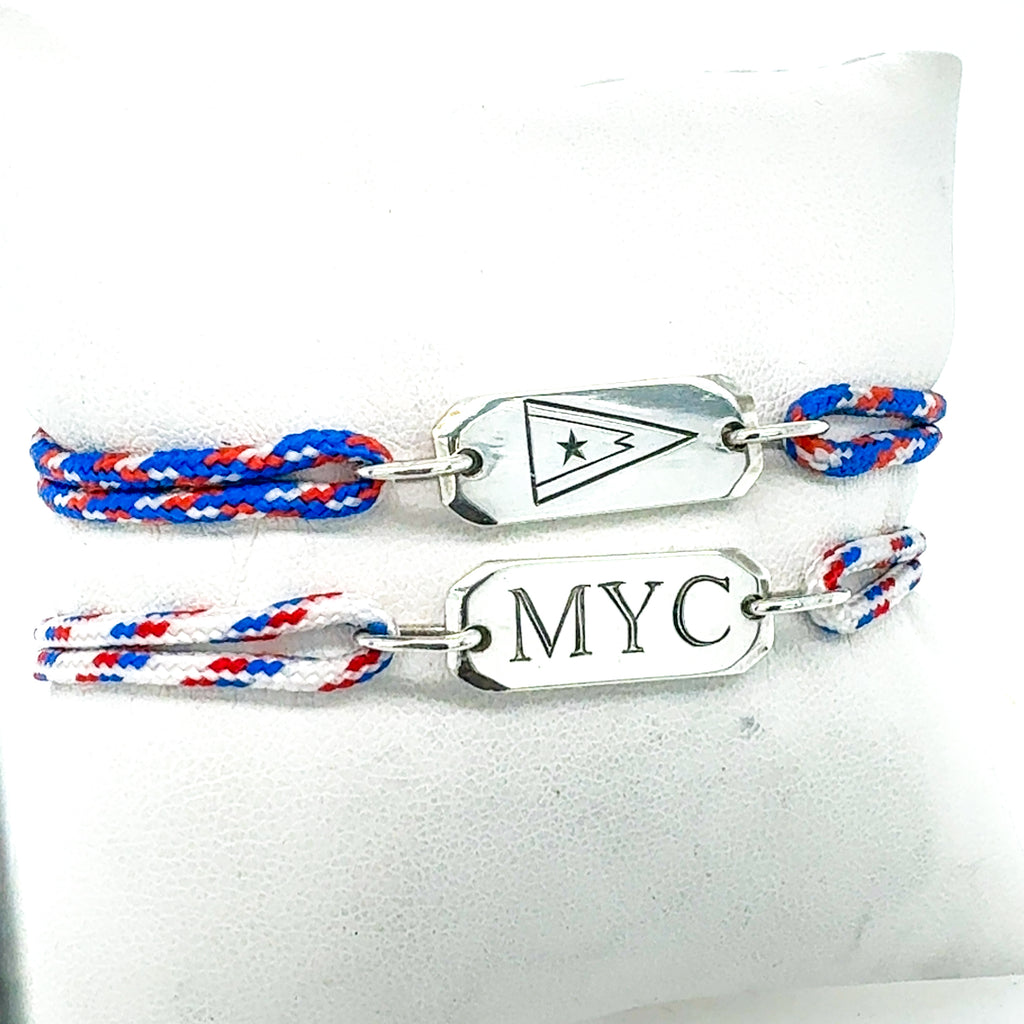 MYC/Burgee Adjustable Bracelet