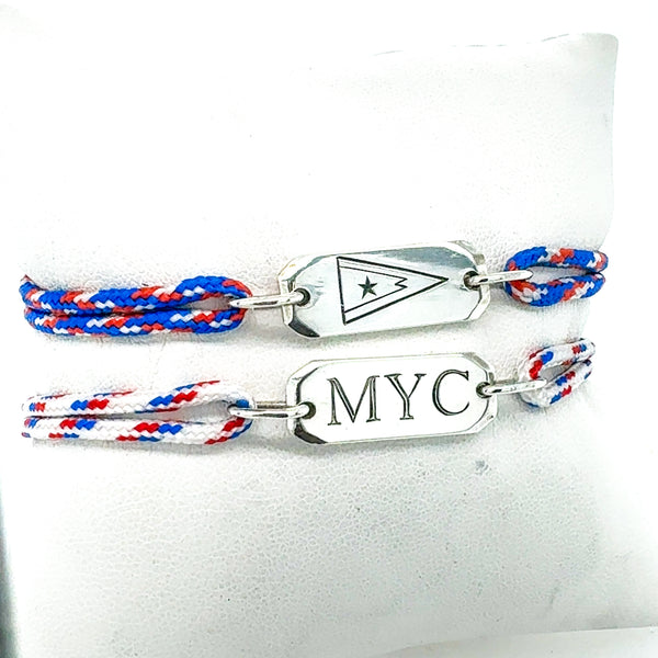 MYC/Burgee Adjustable Bracelet