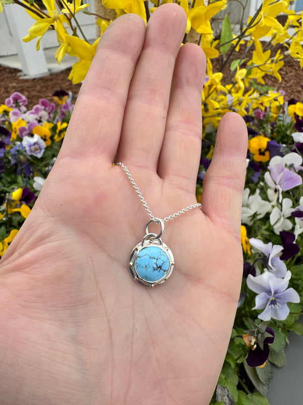 Golden Hills Turquoise Pendant