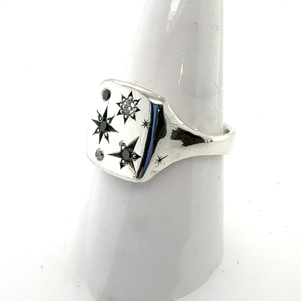 Starry Night Signet Ring