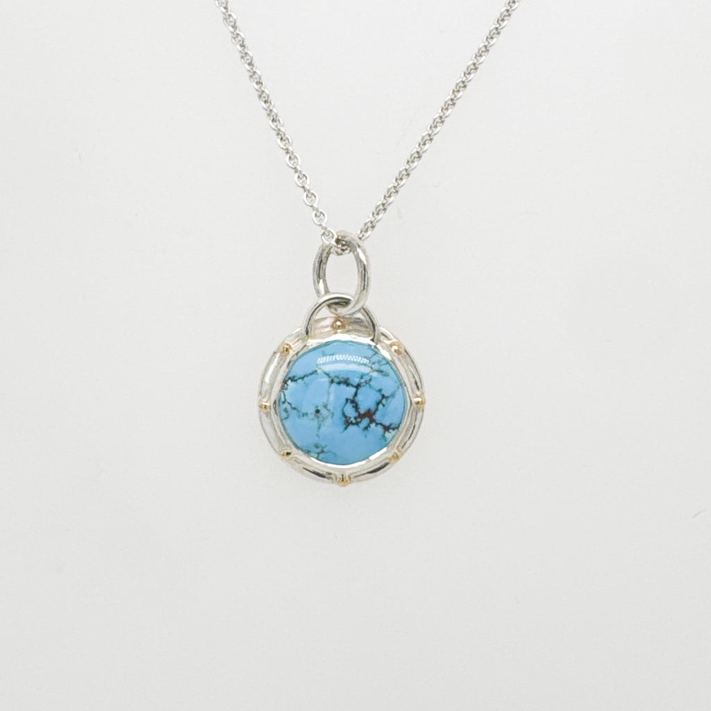 Golden Hills Turquoise Pendant