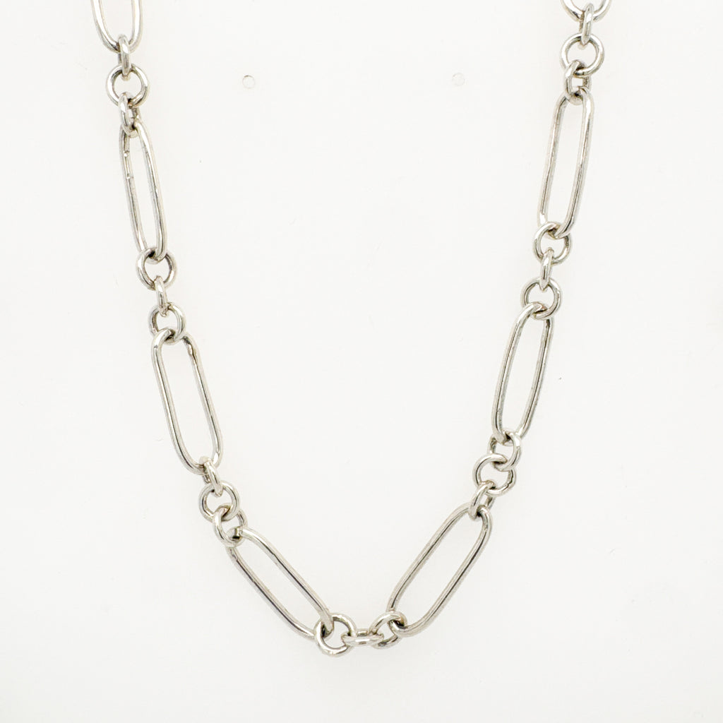 Handmade Trombone link Necklace