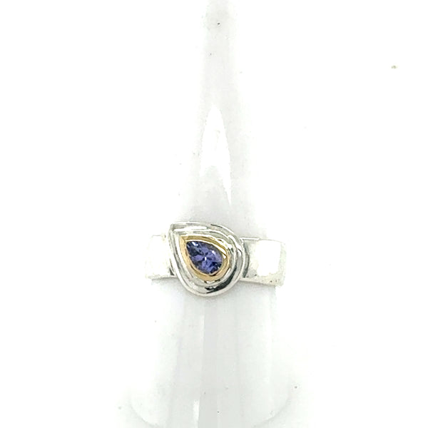 Tanzanite Cascade Ring