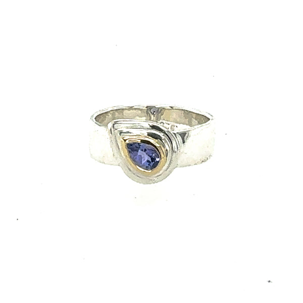 Tanzanite Cascade Ring