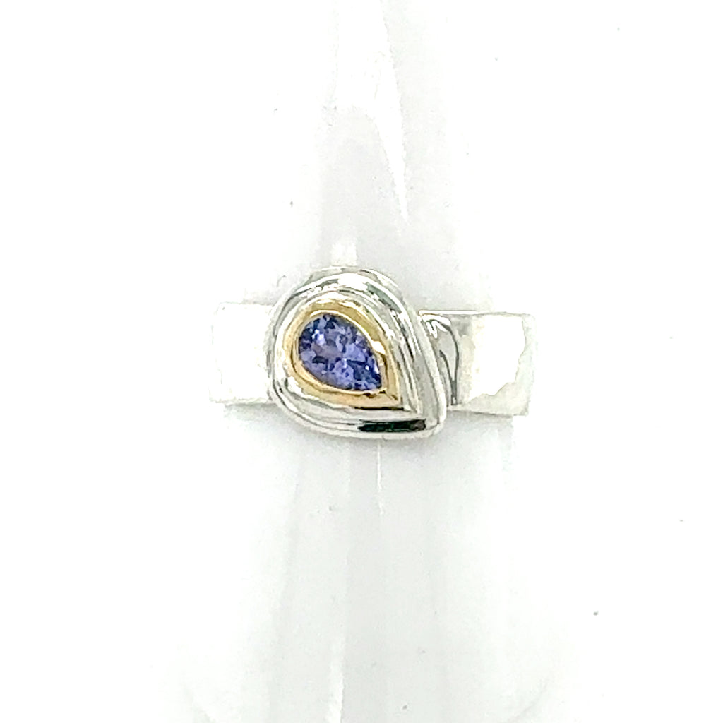 Tanzanite Cascade Ring