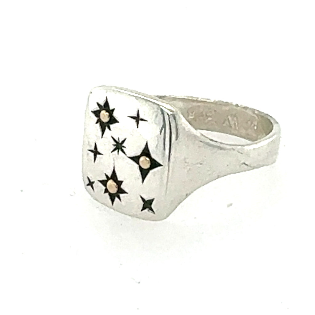 Celestial Cushion Star Signet