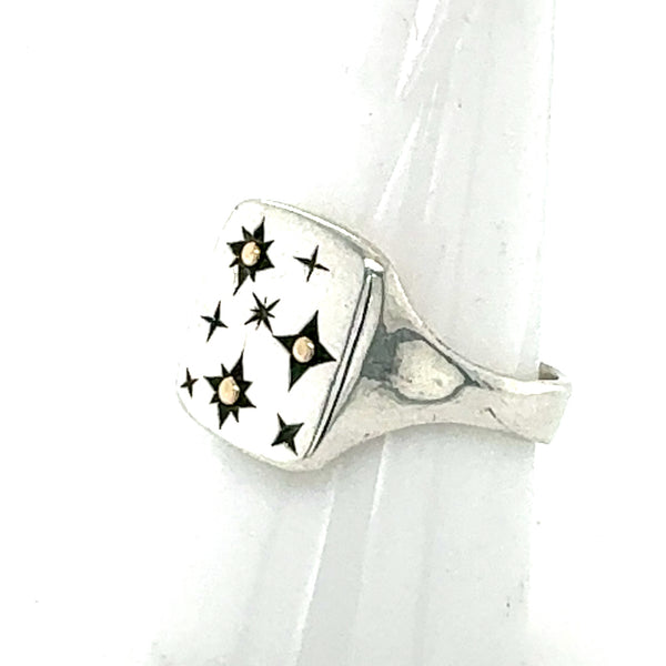 Celestial Cushion Star Signet