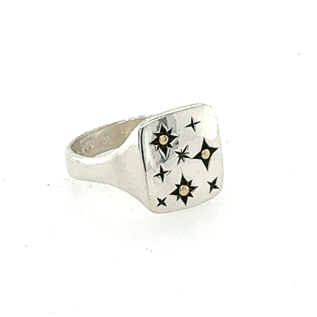 Celestial Cushion Star Signet