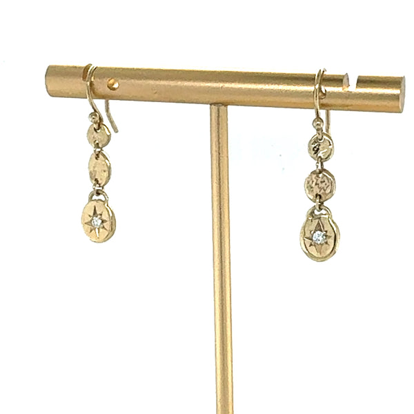 Starburst Diamond Chateau Earrings