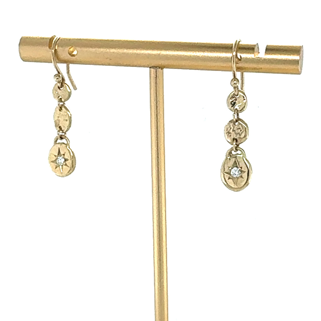 Starburst Diamond Chateau Earrings