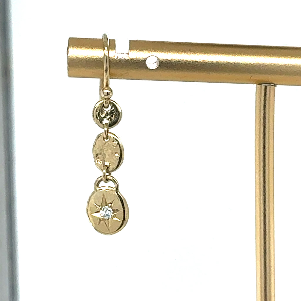 Starburst Diamond Chateau Earrings