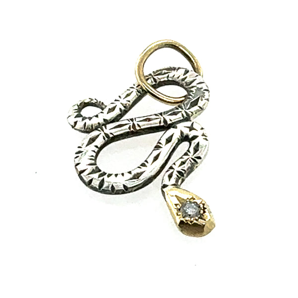 Salt and Pepper Diamond Snake