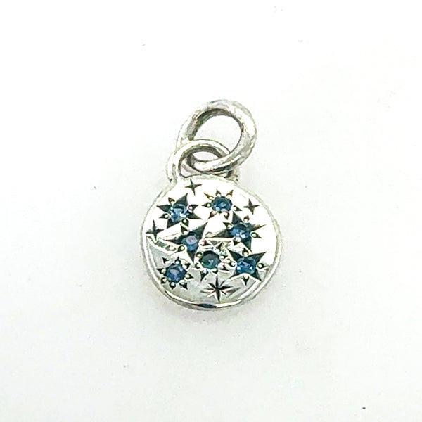 Blue Sapphire Celestial Starburst Disc