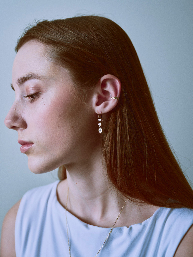 Starburst Diamond Chateau Earrings