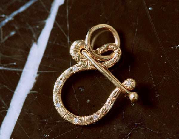 Diamond Starburst Charm Holder