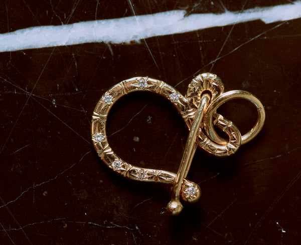 Diamond Starburst Charm Holder