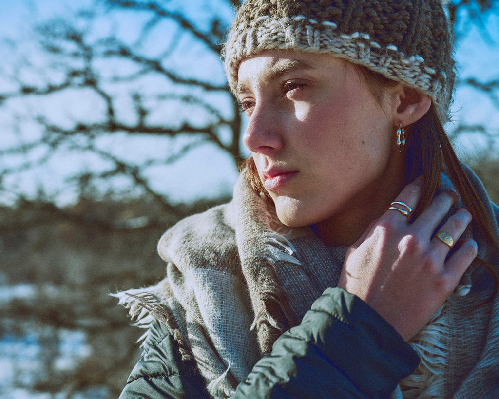 10k Gentle Wave Ring