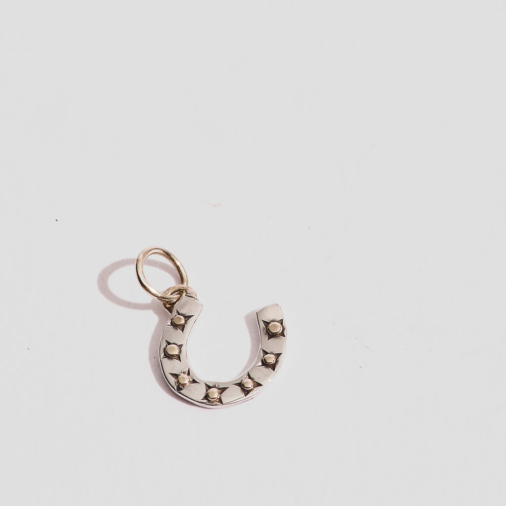 Gold Stardust Horseshoe