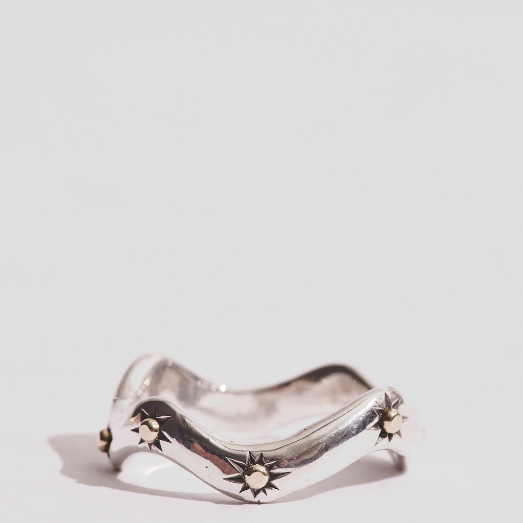 Stardust Wave Ring