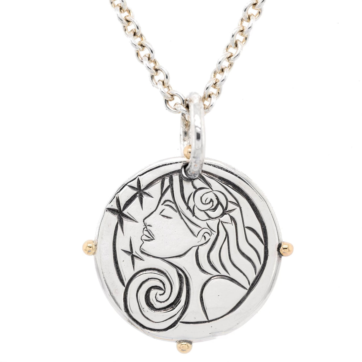 Virgo Zodiac Necklace Anne Waddell Jewelry virgo-zodiac-necklace-anne-waddell-jewelry
