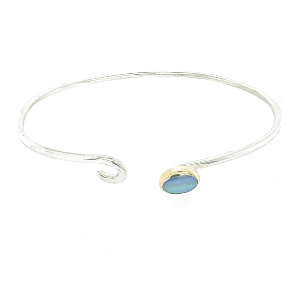 Boulder Opal Hook Bracelet