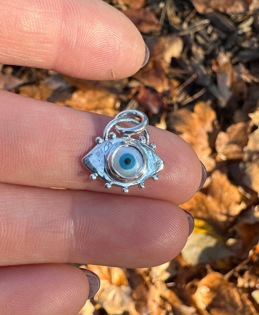 Mother of Pearl Evil Eye