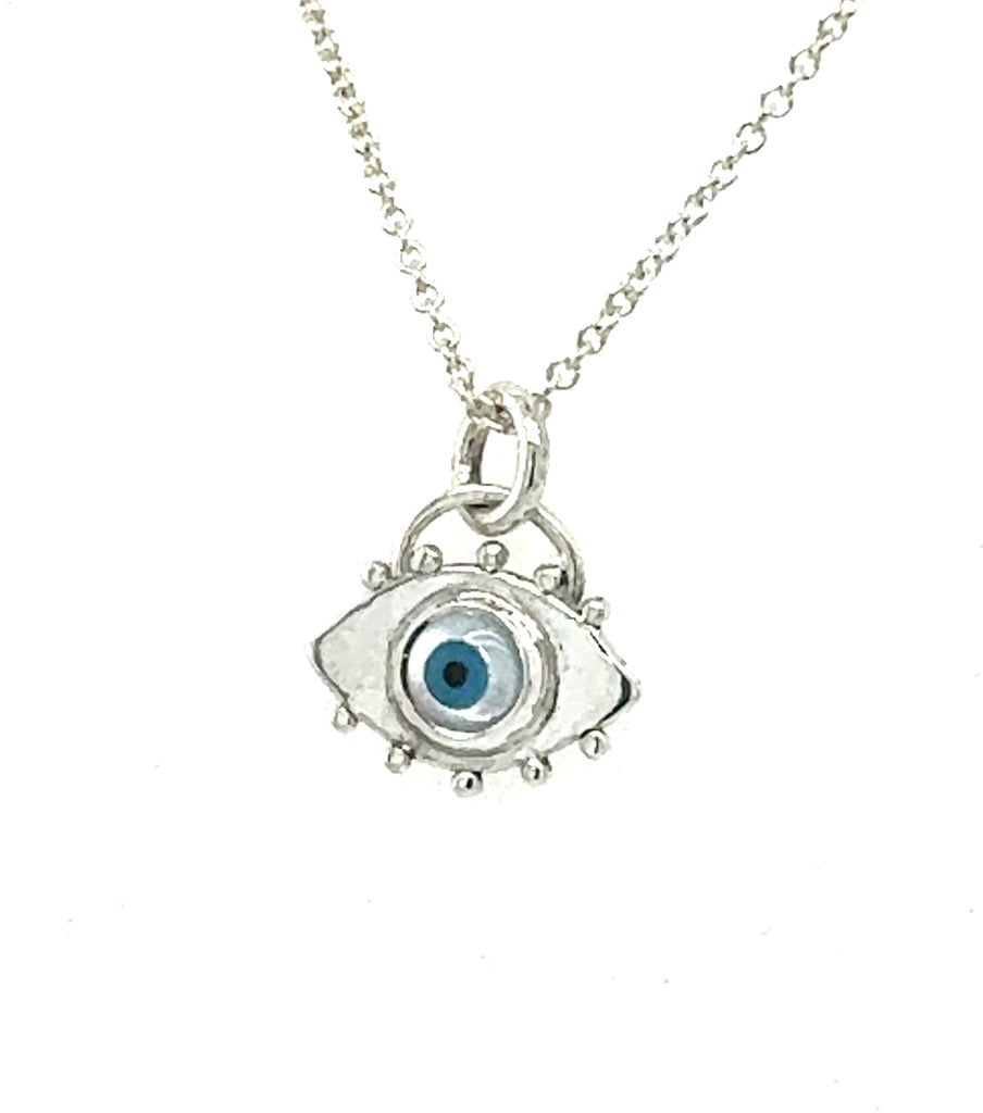 Mother of Pearl Evil Eye