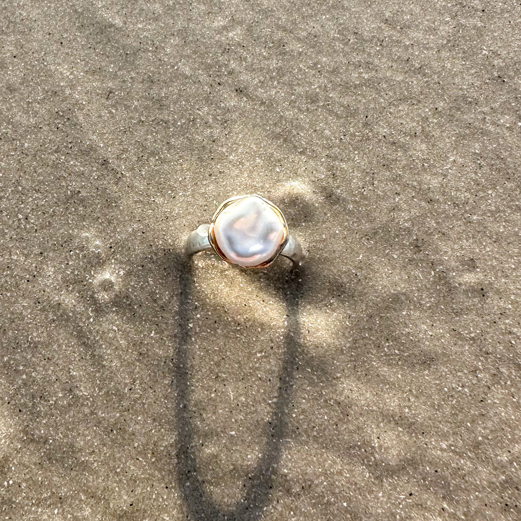 Large Pearl Chateau Ring