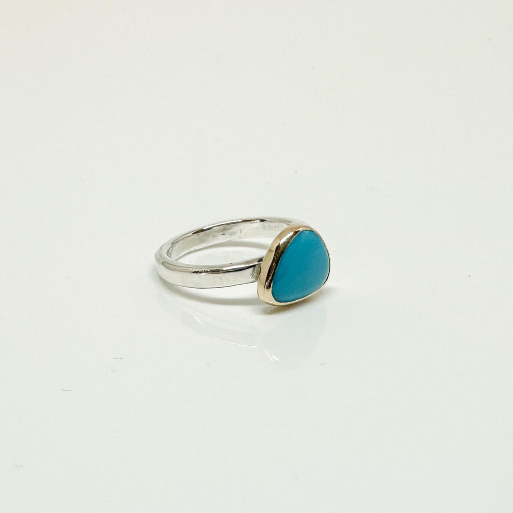 Sleeping Beauty Stack Ring