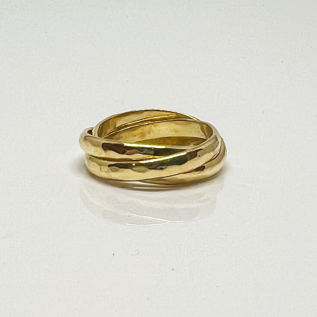 18k 3.5mm Trinity Rings