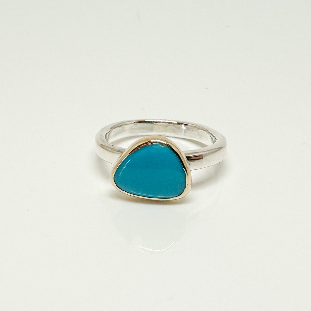 Sleeping Beauty Stack Ring