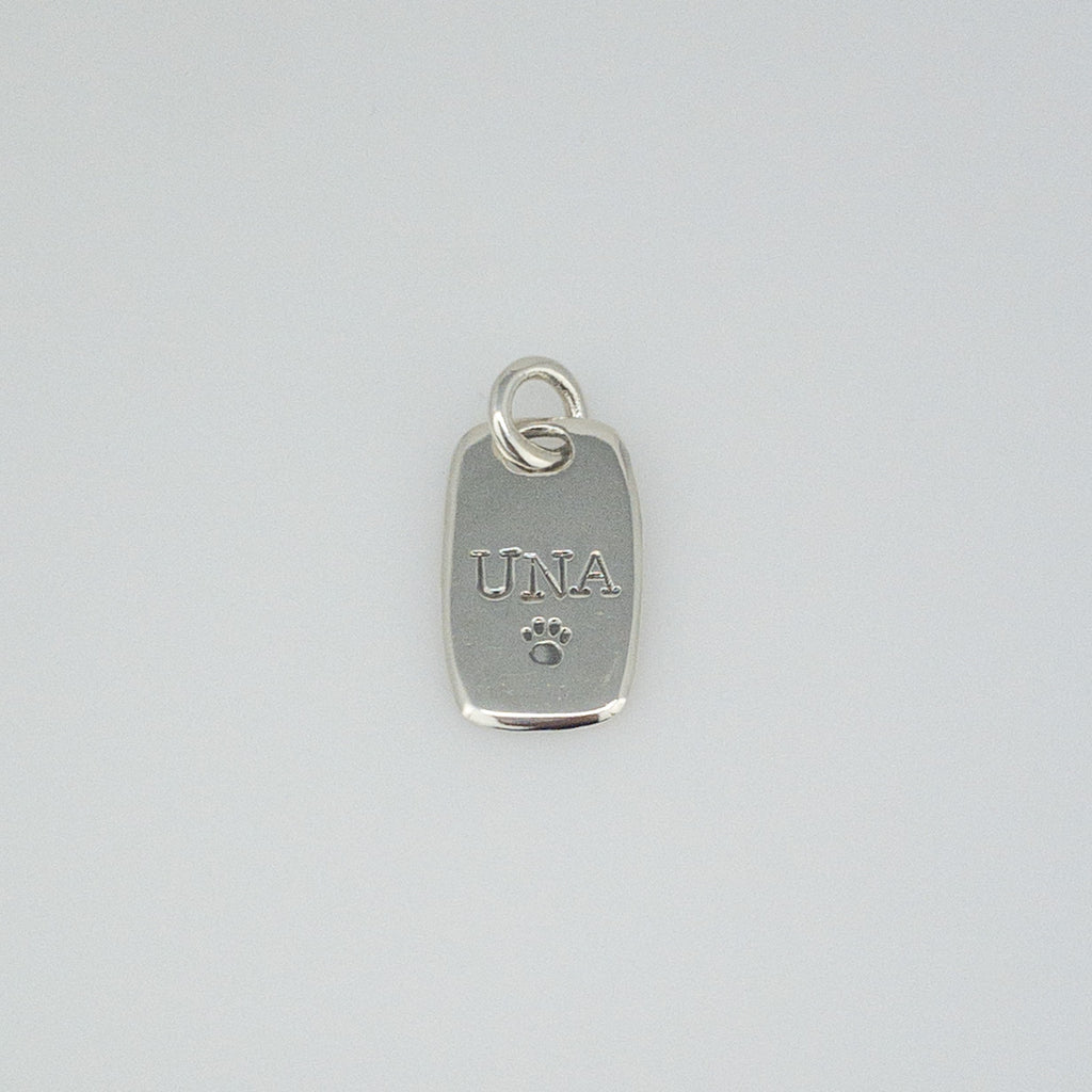 Personalized Silver Dog Tag