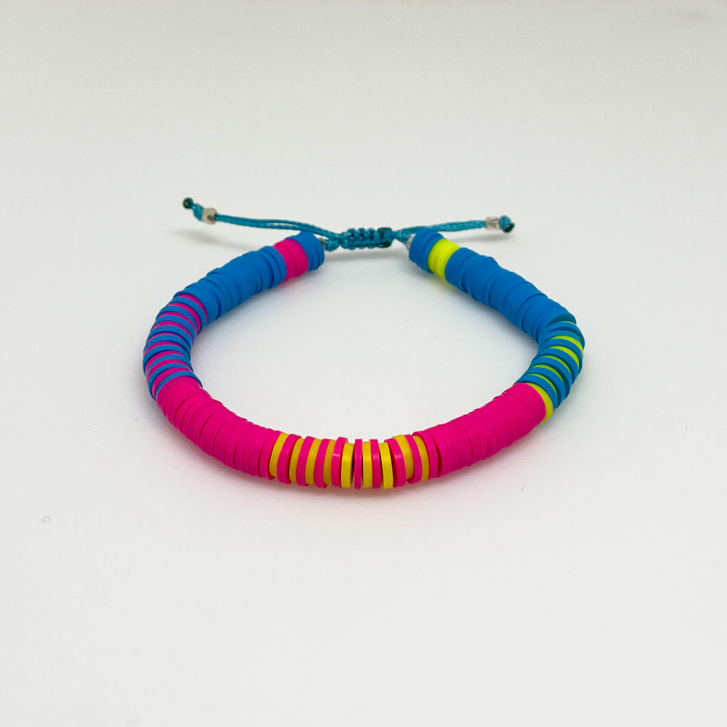 Naples Pink Vinyl Bracelet