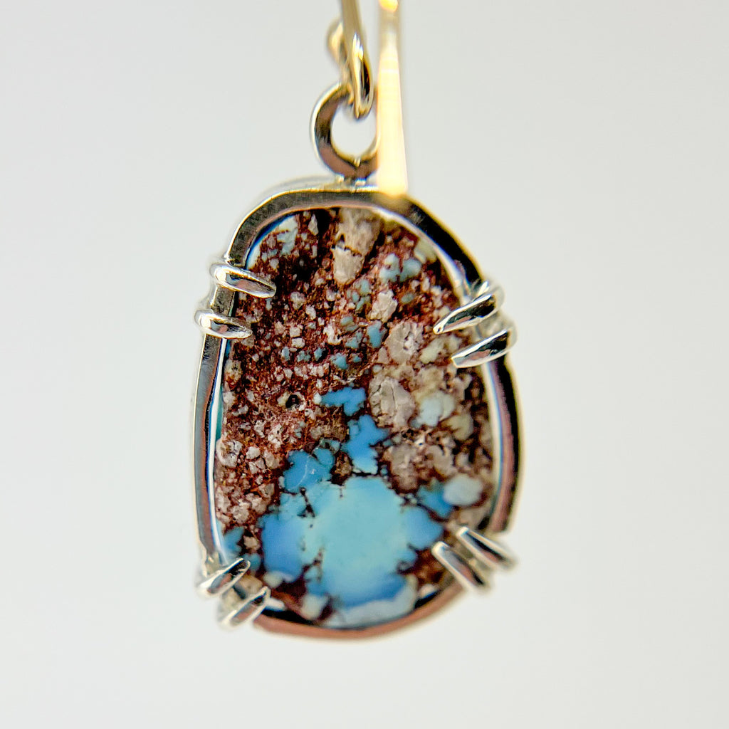 Turquoise Slice Earrings